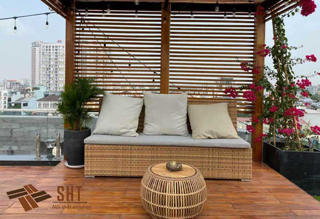 Sàn Gỗ Teak ngoài trời